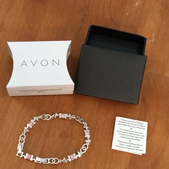 AVON MOM tennis bracelet new in box - Picture 1 of 4